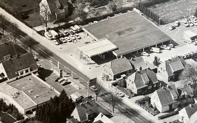 Luftaufnahme des Unternehmens 1981 - 1997